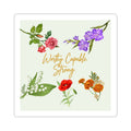 Worthy. Capable. Strong. - Empowerment Sticker