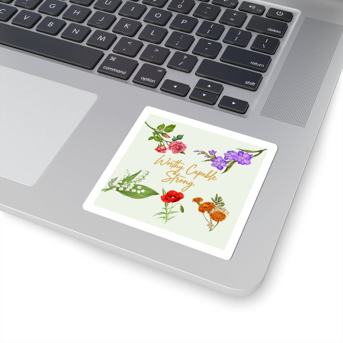 Worthy. Capable. Strong. - Empowerment Sticker